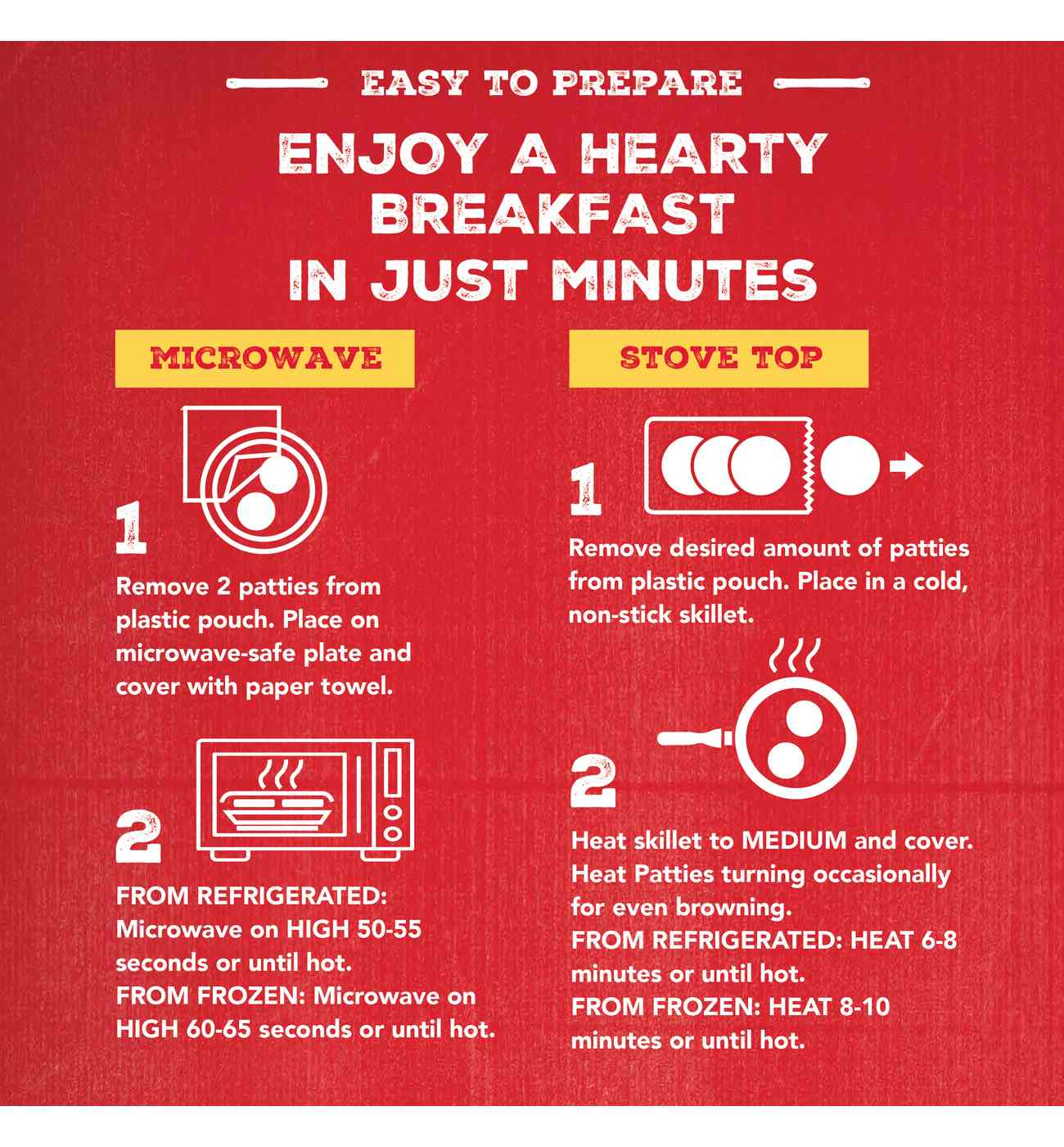 Jimmy Dean Heat 'n Serve 10g Protein Turkey Breakfast Sausage Patties; image 2 of 5