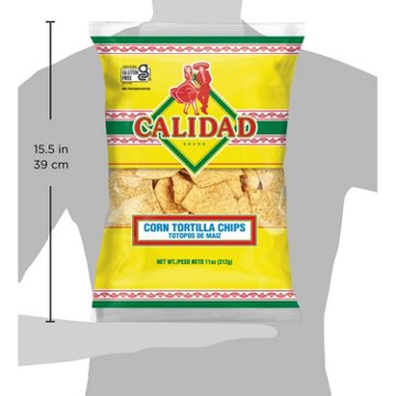 Calidad Yellow Corn Tortilla Chips, 11 oz