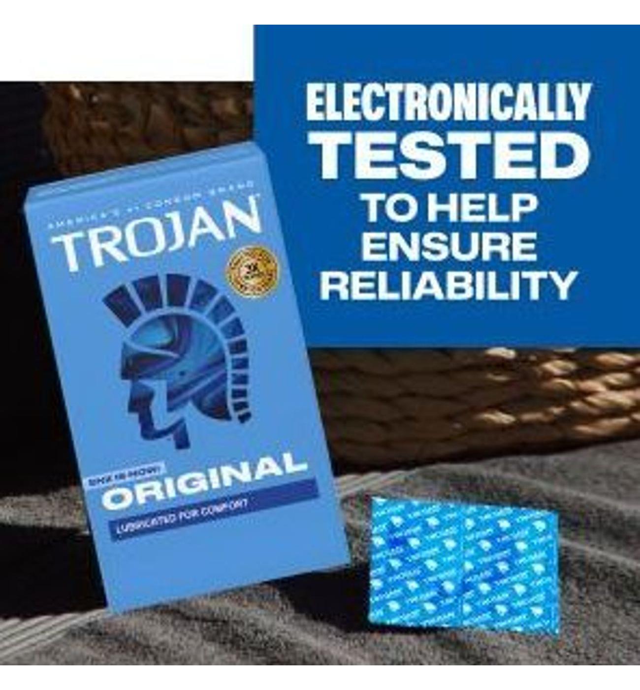 Trojan ENZ Lubricated Condoms; image 7 of 9