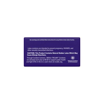 Trojan Extended Pleasure Climax Control Lubricated Condoms, 12 ct