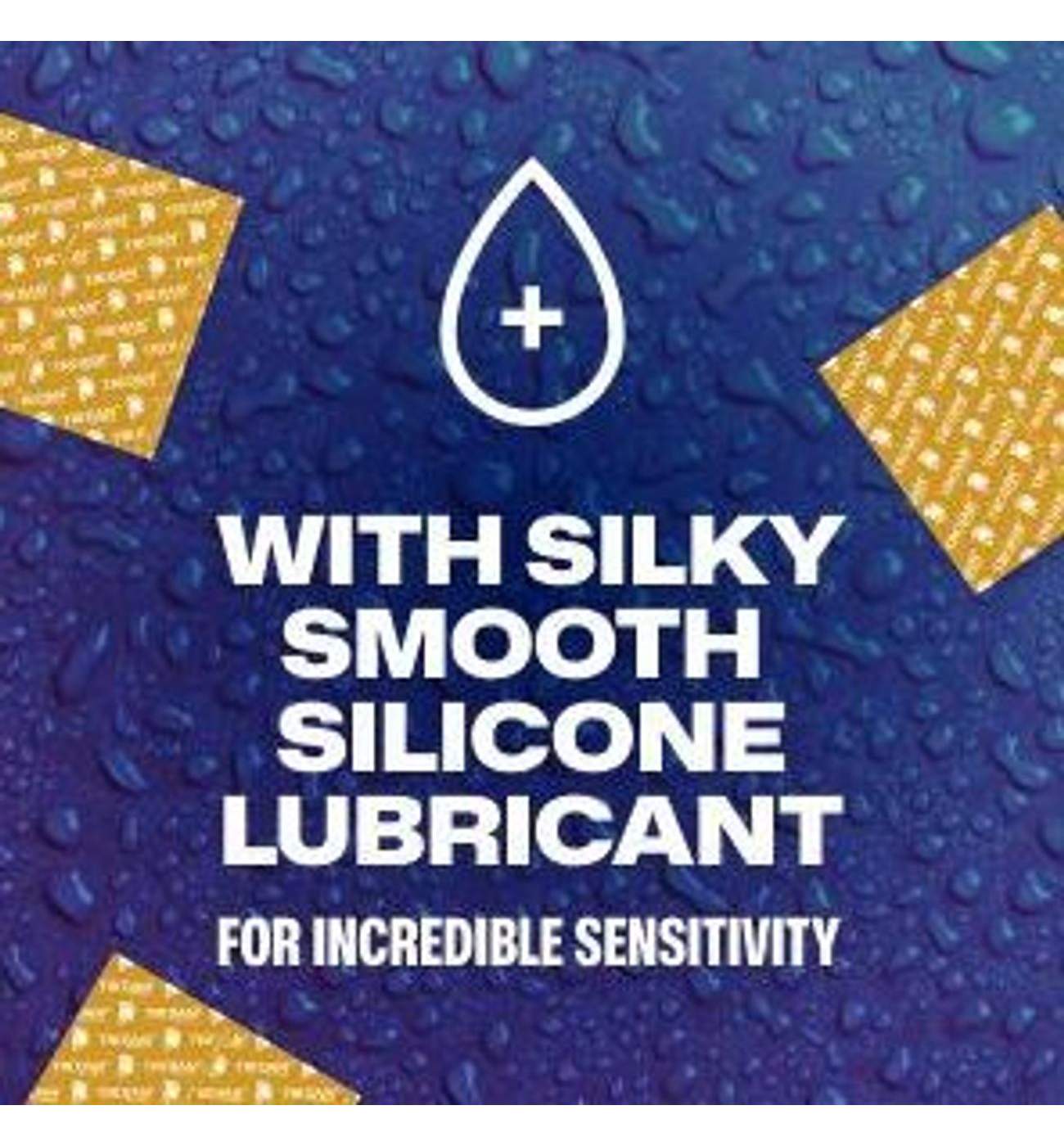 Trojan Ultra Ribbed Lubricated Condoms; image 3 of 8