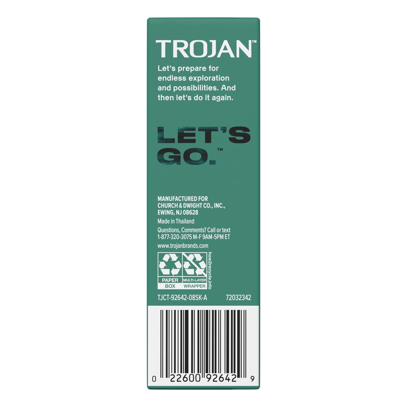 Trojan Ultra Thin Lubricated Condoms; image 9 of 9