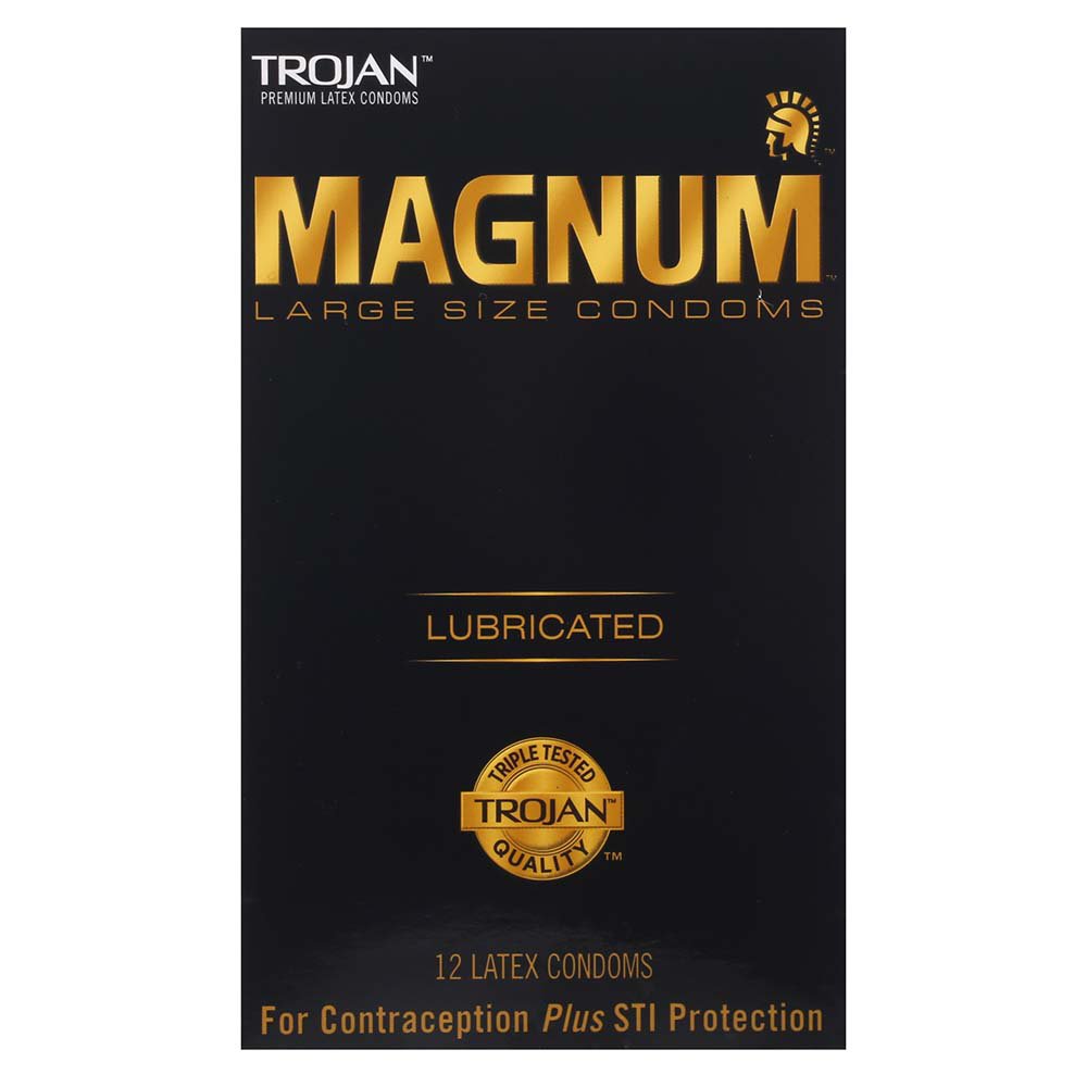 Trojan Magnum Lubricated Condoms - Shop Condoms & Contraception at H-E-B