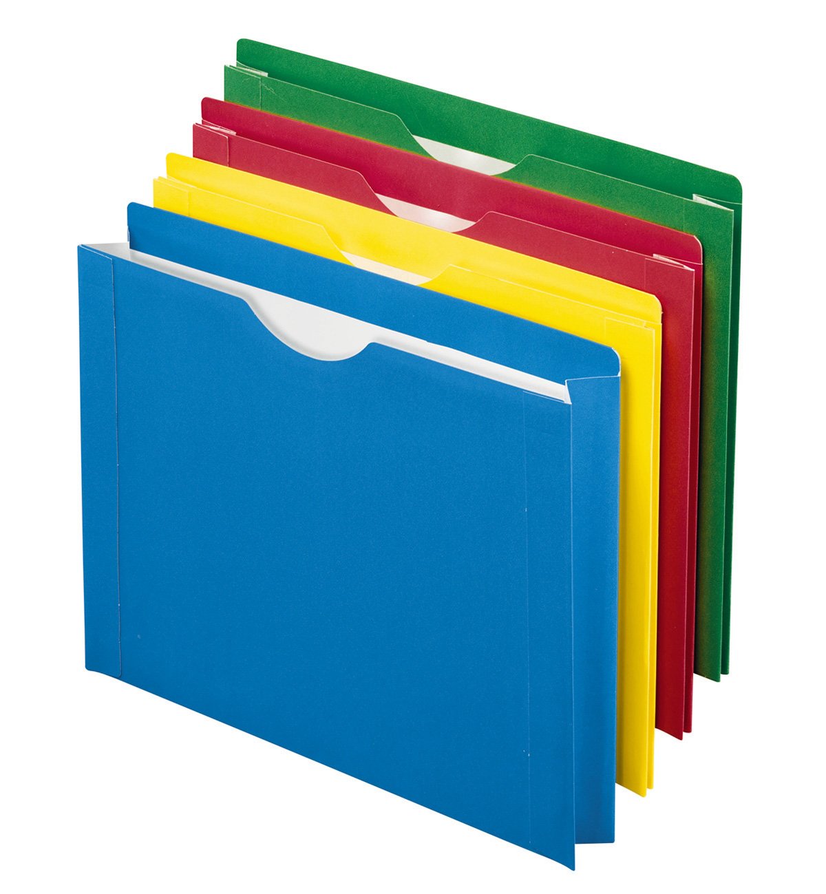 File Jackets Color File Folders With 2 Inch Expanding Sides