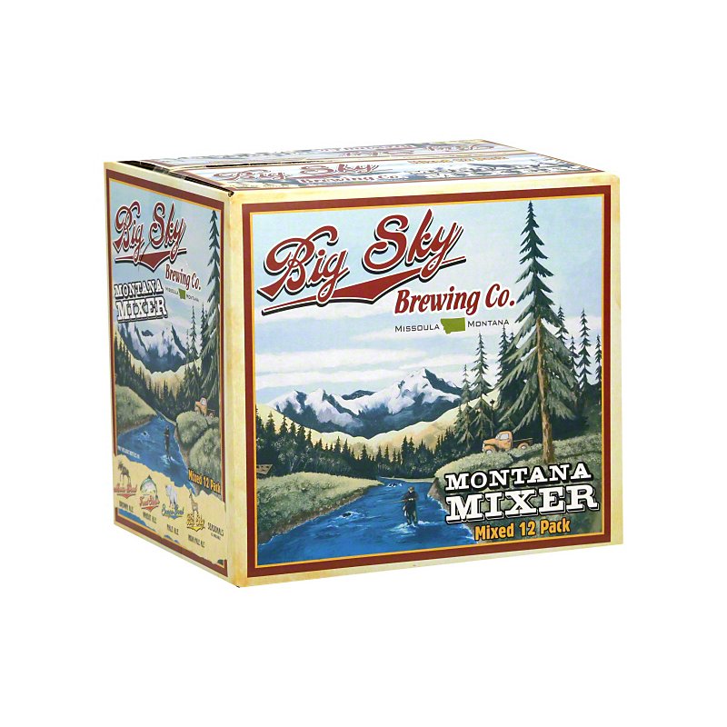 Big Sky Montana Mixer Variety 12 PK Bottles - Shop Beer & Wine at