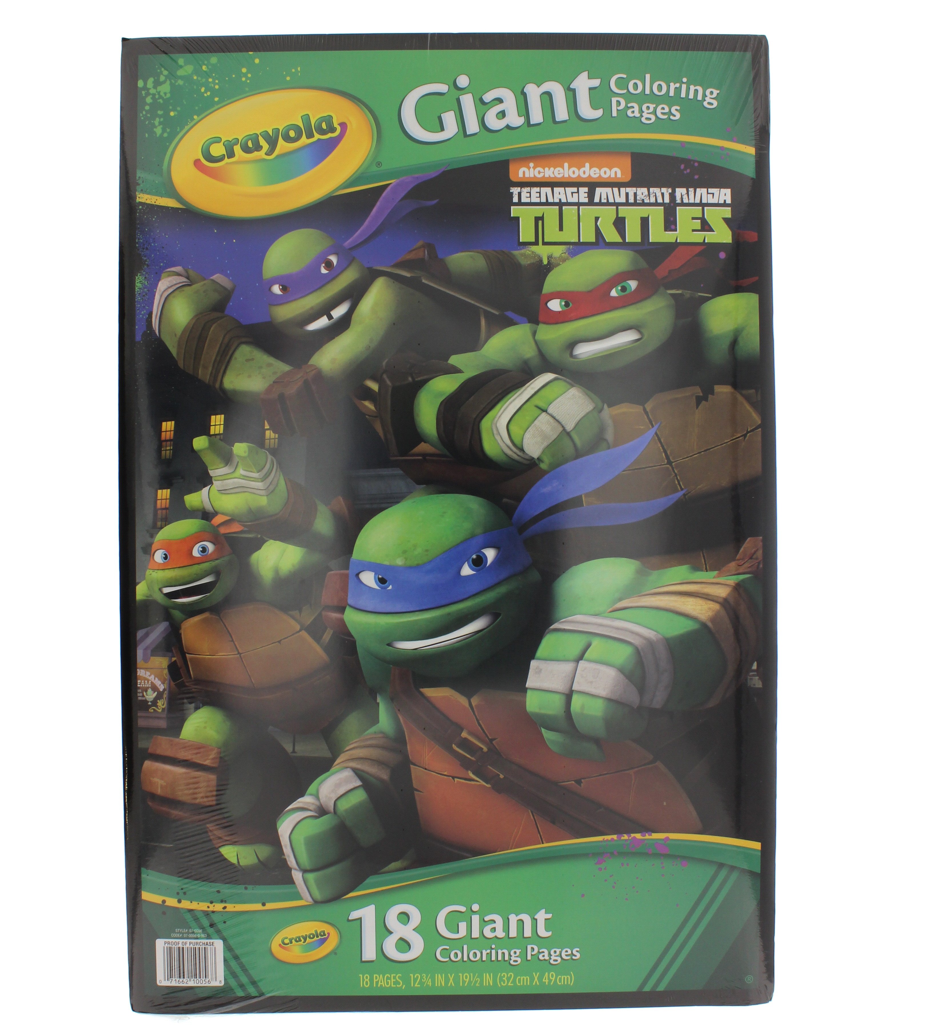 Crayola Nickelodeon Giant Coloring Pages, Assorted Characters