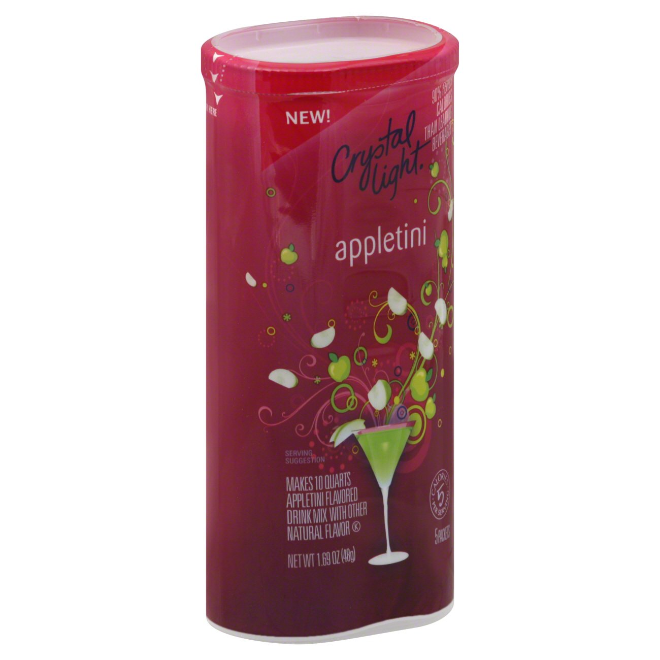 Crystal Light Appletini Drink Mix - Shop Mixes & flavor enhancers at H-E-B
