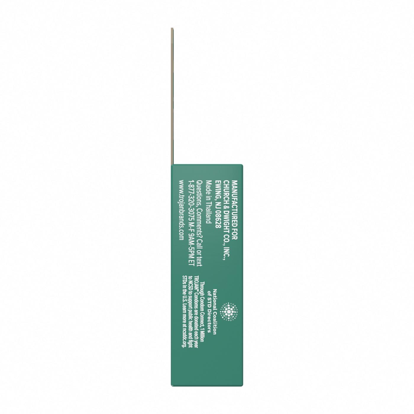 Trojan Ultra Thin Lubricated Condoms; image 7 of 10