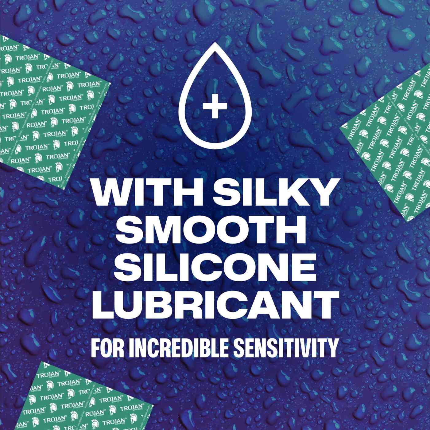 Trojan Ultra Thin Lubricated Condoms; image 10 of 10