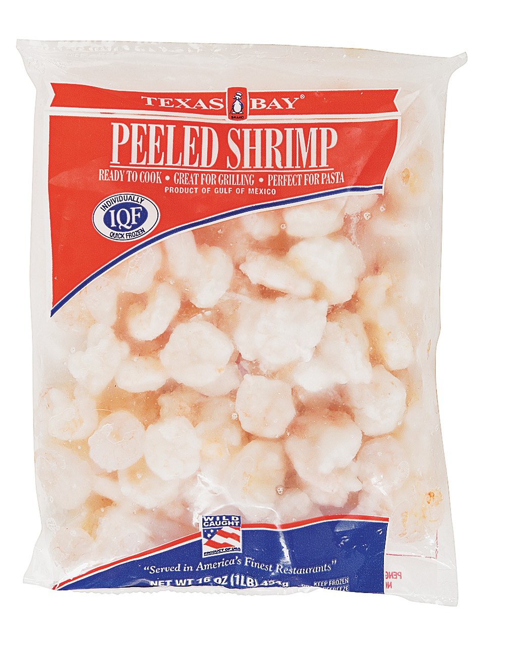 Texas Bay Raw Gulf White Shrimp Peeled Tail Off Wild Caught Shop