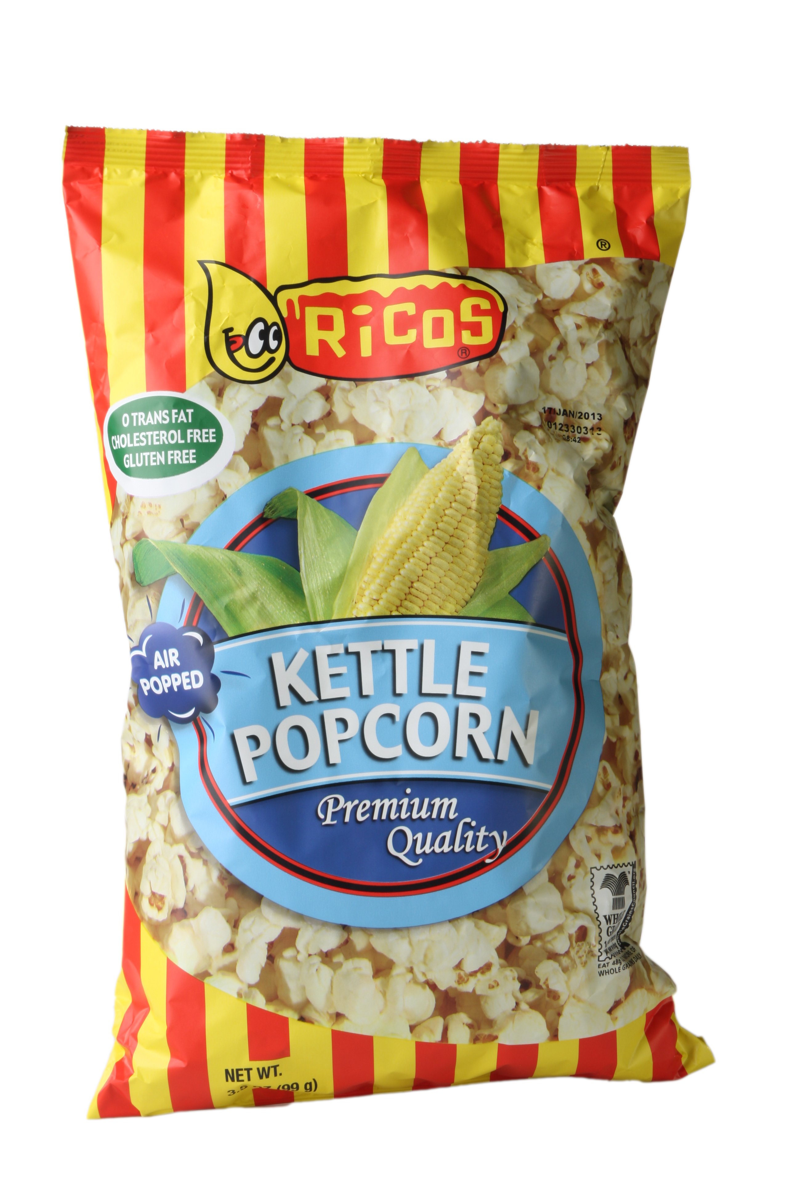 Ricos Premium Quality Air Popped Kettle Popcorn - Shop Popcorn at H-E-B
