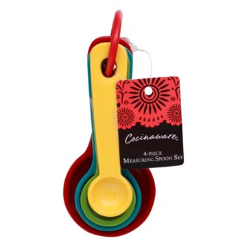Cocinaware Melamine Measuring Spoon Set, 4 ct