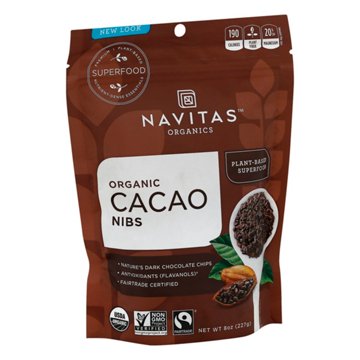 Navitas Organics Cacao Nibs, 8 oz