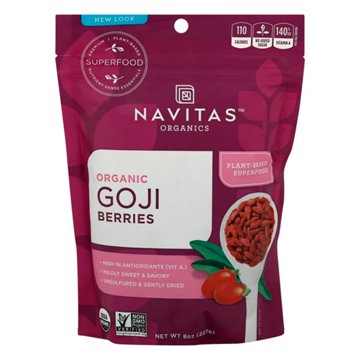 Navitas Organics Goji Berries, 8 oz