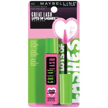 Maybelline Great Lash Lots Of Lashes Mascara - 140 Blackest Black