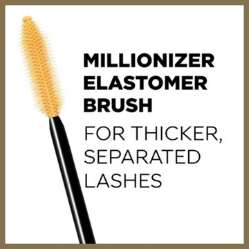 L'Oréal Paris Voluminous Million Lashes Waterproof Mascara Blackest Black