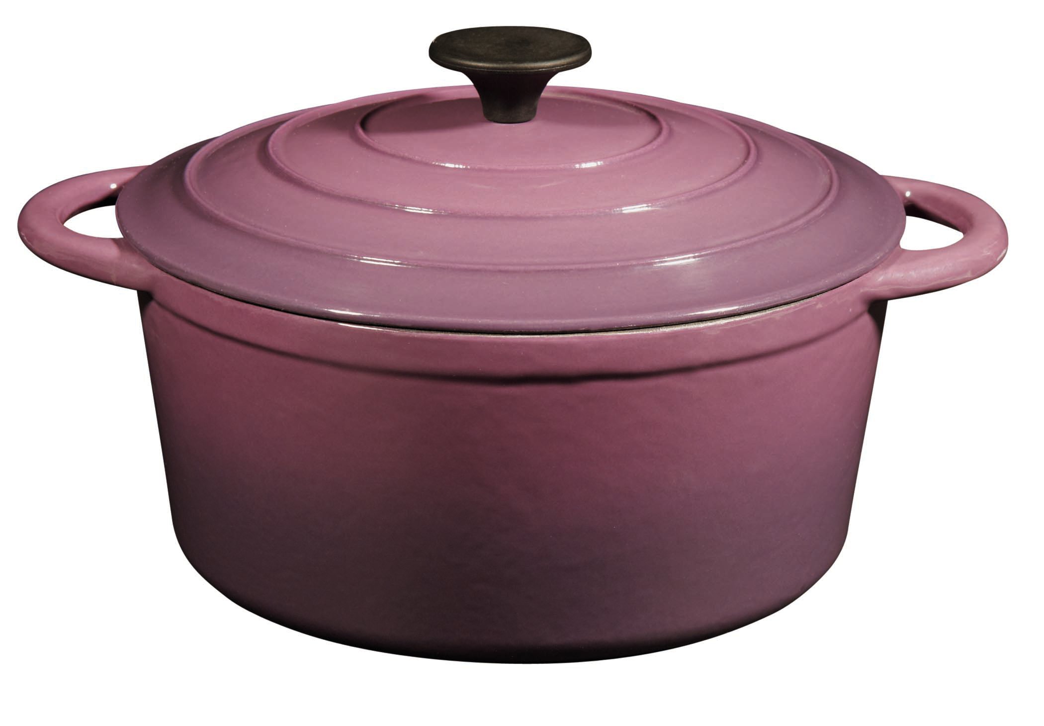 Cocinaware 5.2 QT Purple Enamel Cast Iron Dutch Oven Shop Cookware at