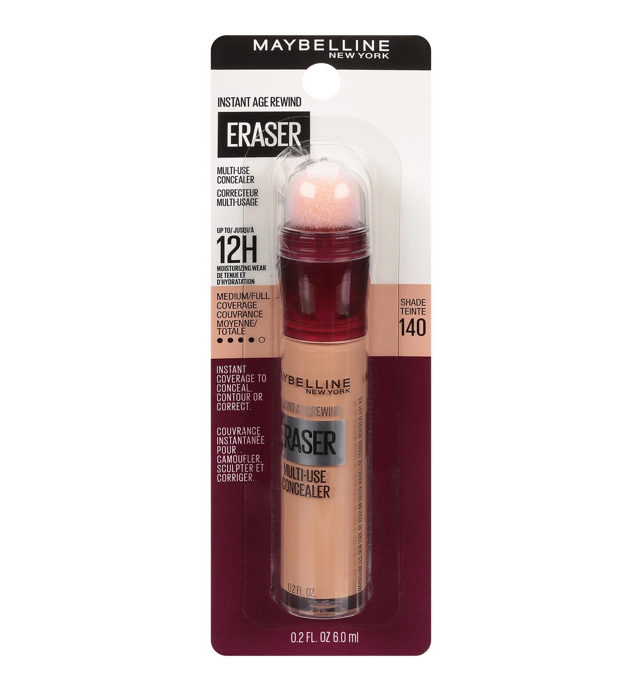 Maybelline Instant Age Rewind Instant Eraser Multi-Use Concealer - 140; image 1 of 2