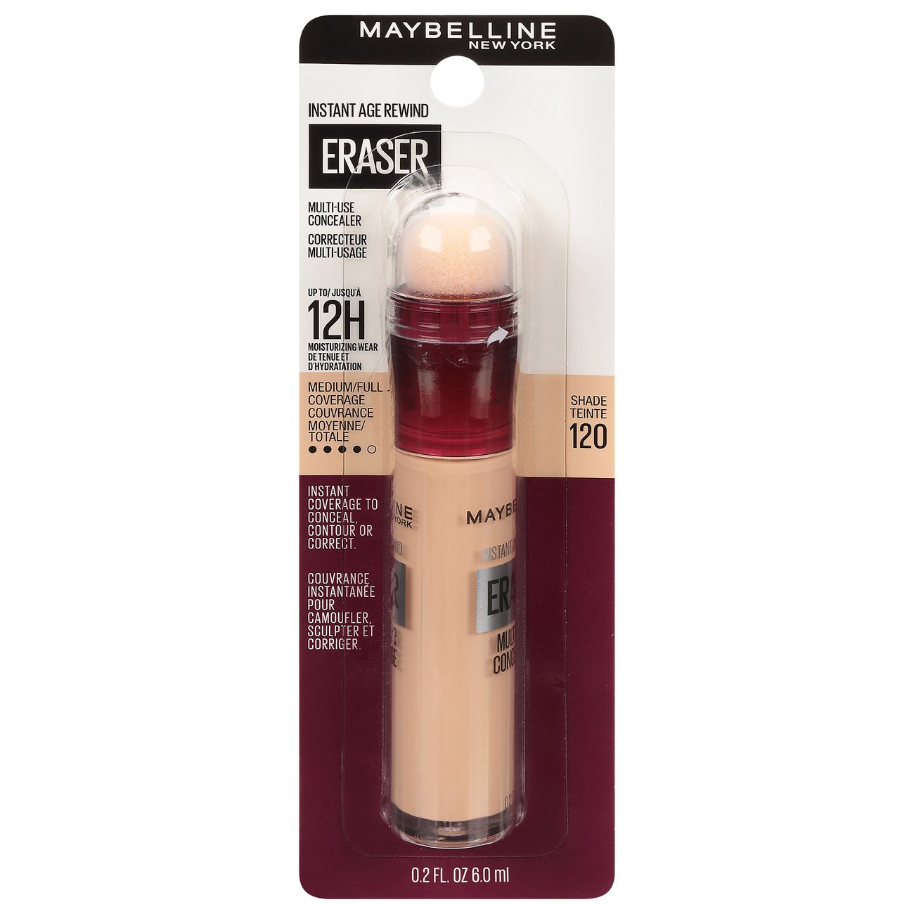 Maybelline Instant Eraser Multi-Use Concealer - - Shop Concealer Color Corrector at H-E-B