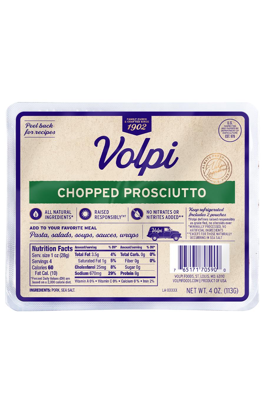 Volpi Chopped Prosciutto; image 1 of 3