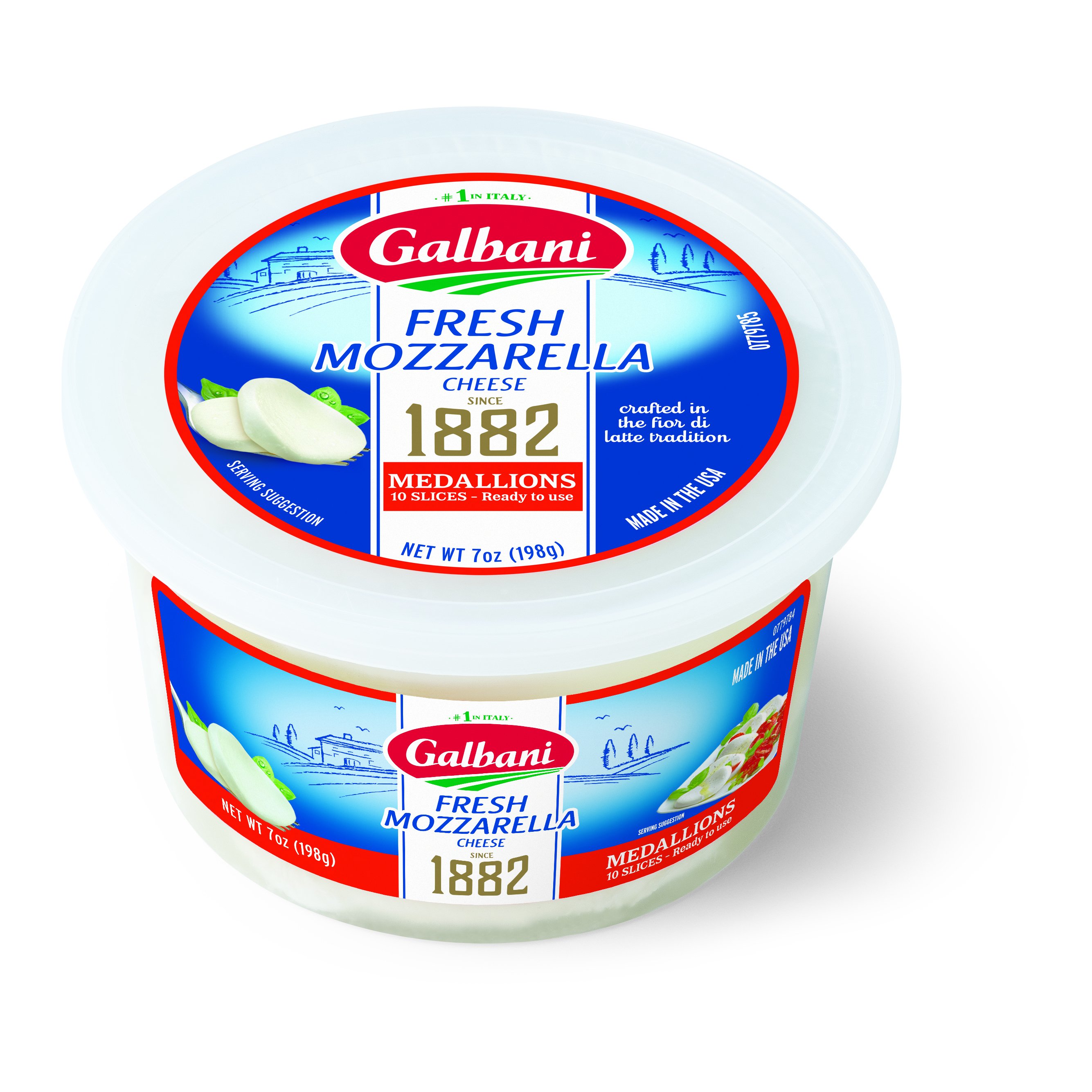 Galbani Fresh Mozzarella Medallions Cup - Shop Cheese at H-E-B