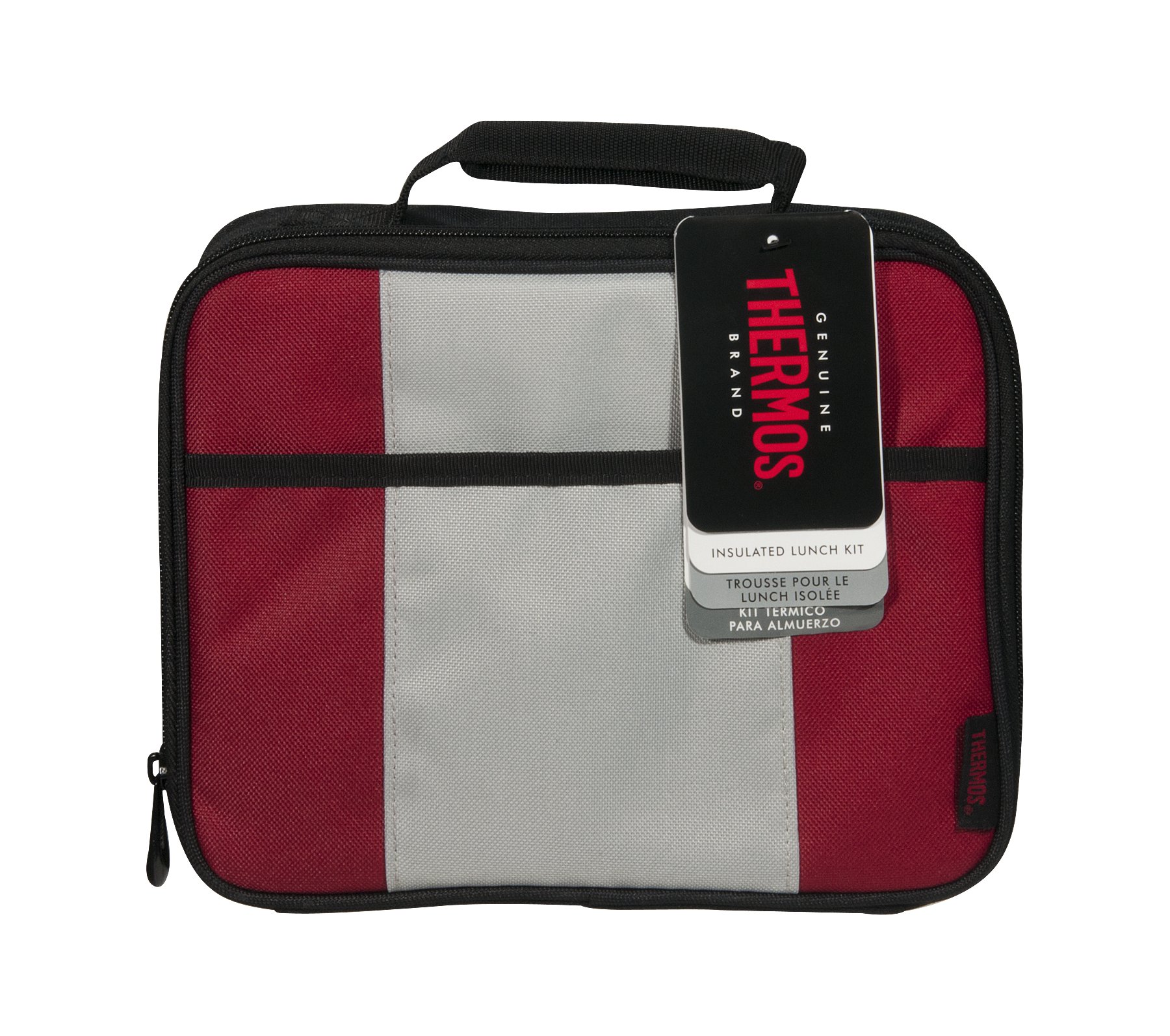 Thermos Red with Gray Classic Standard Lunch Kit
