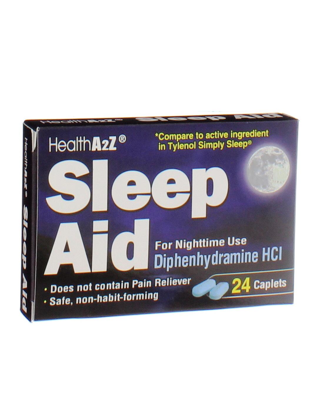 Health A2Z Sleep Aid Caplets; image 1 of 2