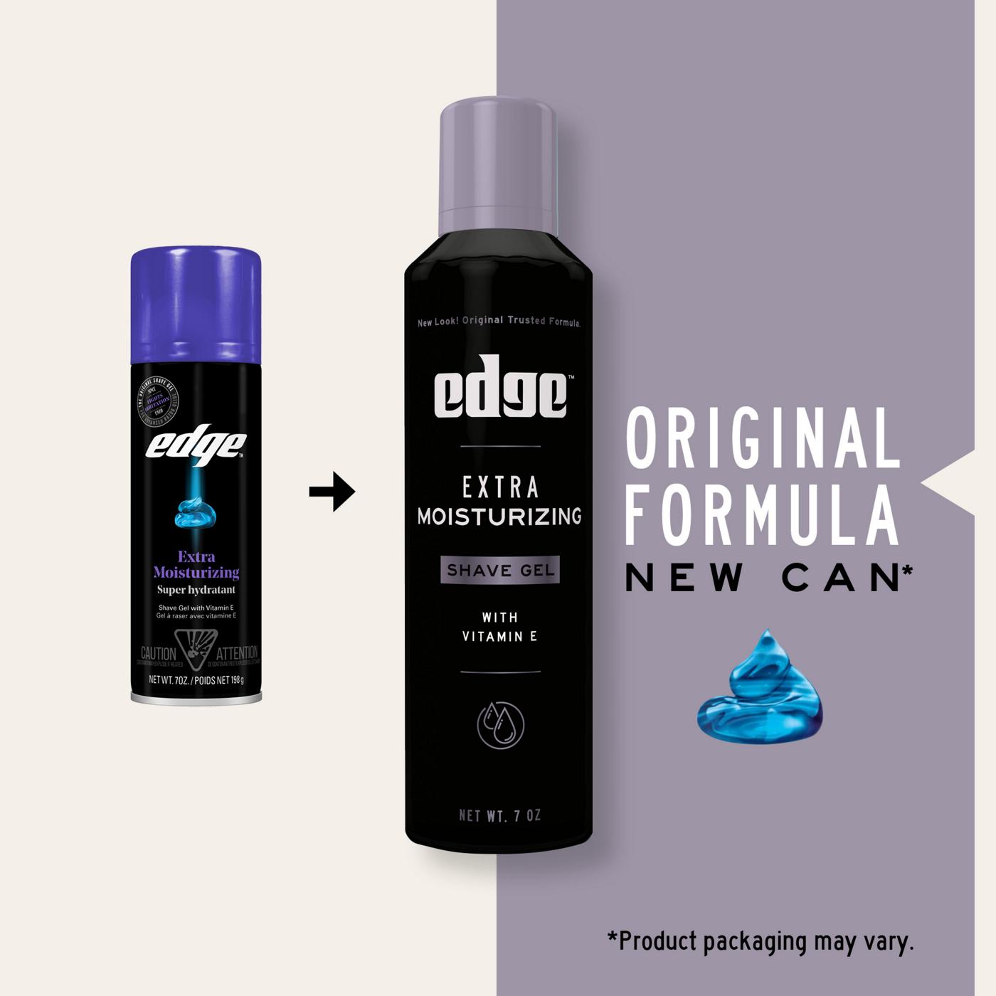 Edge Extra Moisturizing Shave Gel with Vitamin E; image 4 of 9