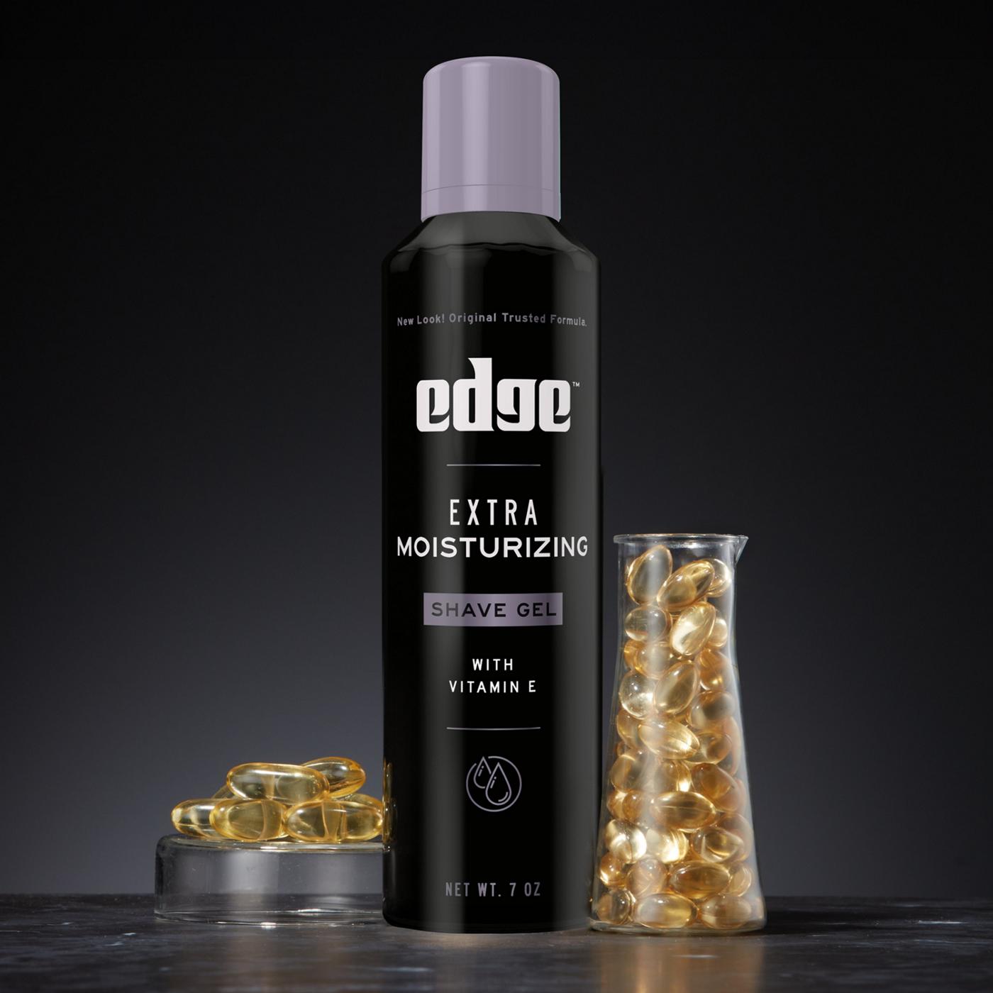 Edge Extra Moisturizing Shave Gel with Vitamin E; image 6 of 9