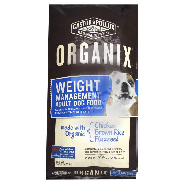 Castor & Pollux Organix Adult Weight Management Organic Chicken Brown