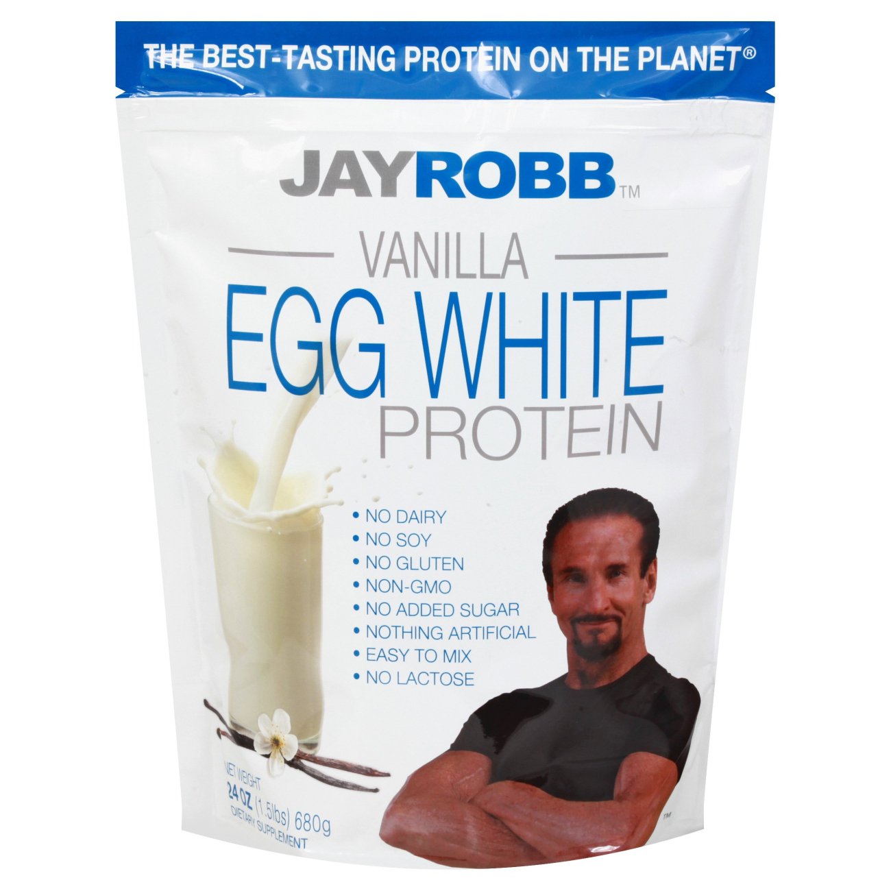 Jay Robb Vanilla Egg White Protein Powder Shop Diet & Fitness at HEB