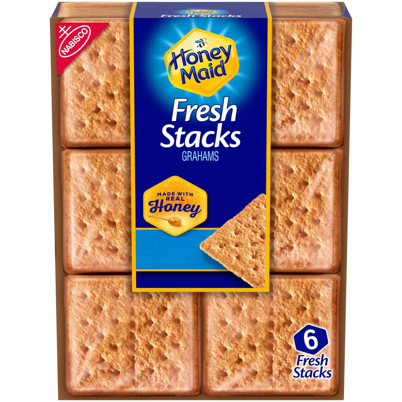 Honey Maid Fresh Stacks Graham Crackers; image 1 of 9