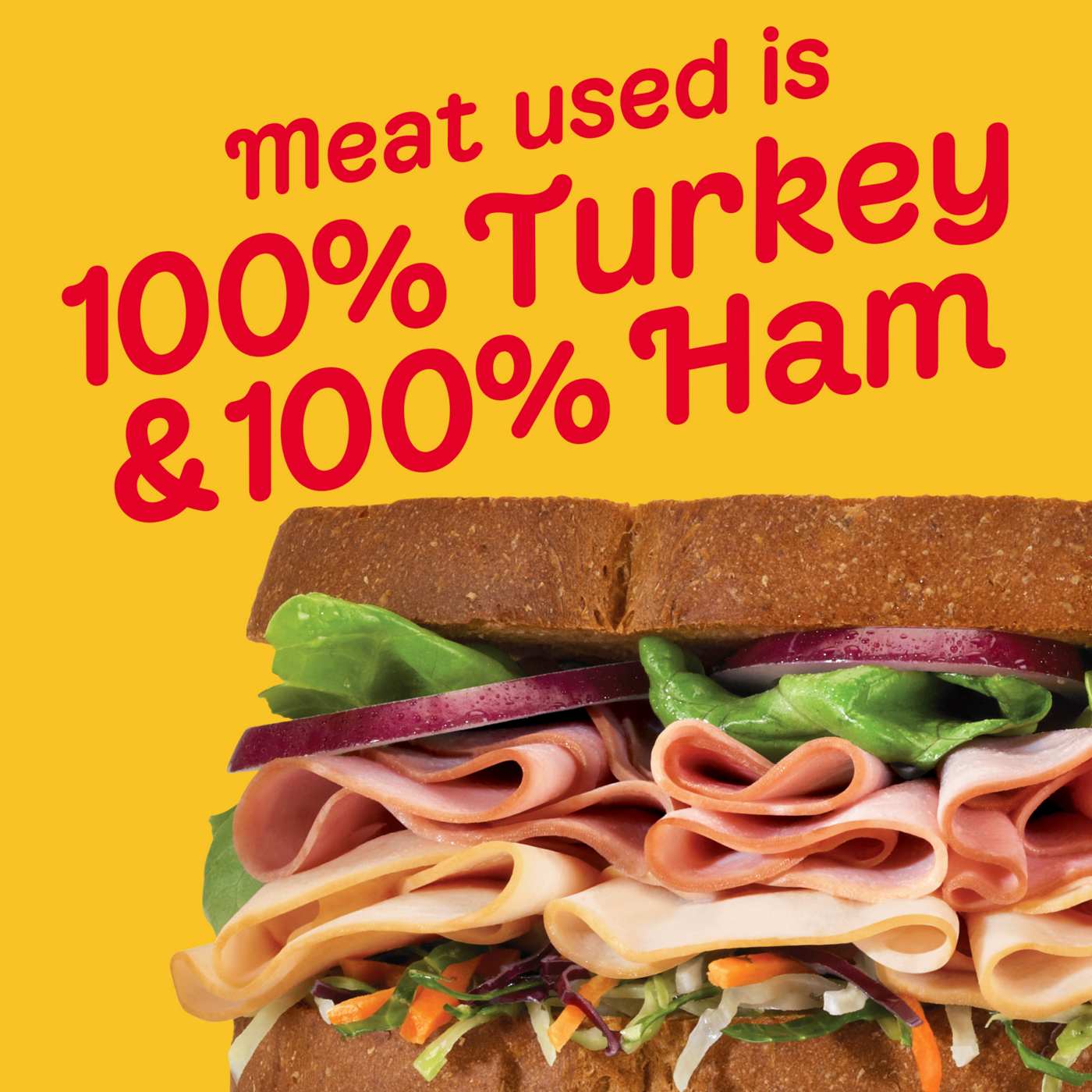 Oscar Mayer Deli Fresh Oven Roasted Turkey Breast & Smoked Uncured Ham Sliced Lunch Meat - Variety Pack; image 4 of 6
