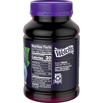 Welch's Natural Concord Grape Spread, 27 oz
