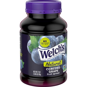 Welch's Natural Concord Grape Spread, 27 oz