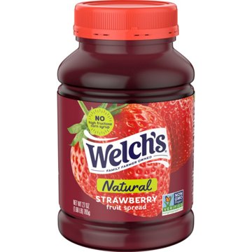 Welch's Natural Strawberry Spread, 27 oz