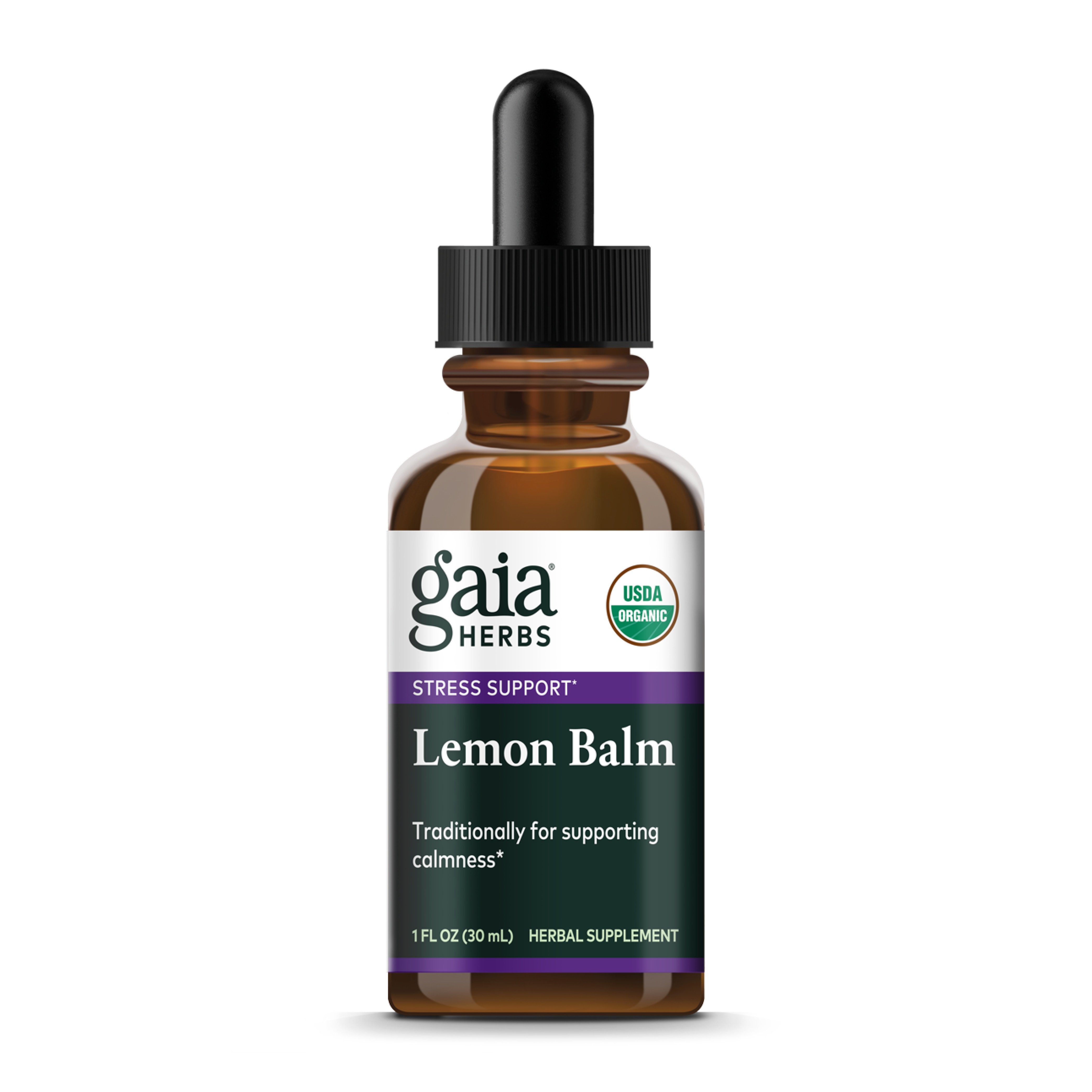 Gaia Herbs Lemon Balm Herb Extract, 1 oz