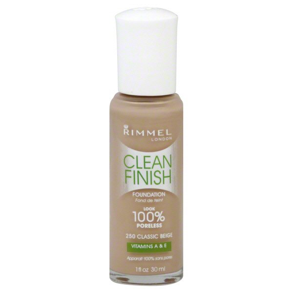 Rimmel London Clean Finish Foundation Classic Beige 250 - Shop ...