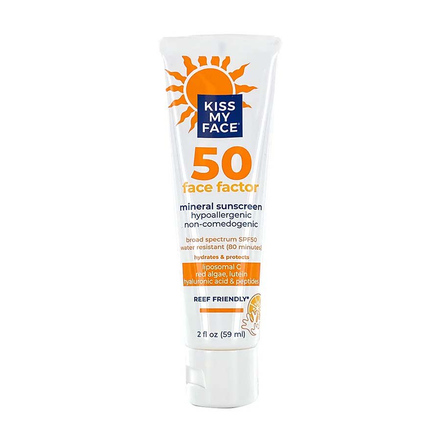 Kiss My Face Face Factor Mineral Sunscreen SPF 50 Shop Sunscreen & self tanners at HEB