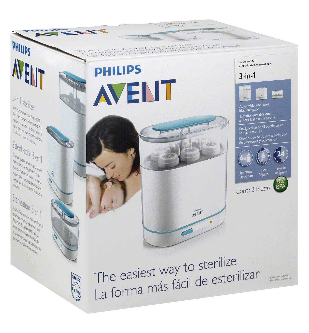 Esterilizador De Biberones 3 En 1 Avent Philips