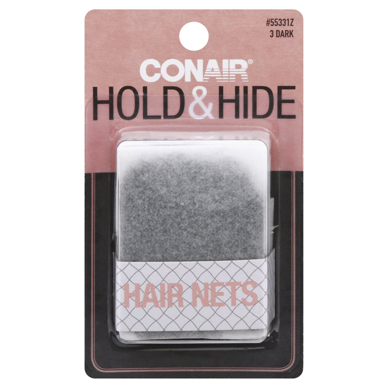 Conair Black Invisible Edge Hair Nets Shop Hair Accessories at HEB