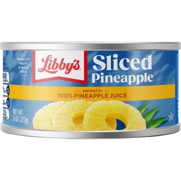 Libby's Sliced Pineapple in Juice, 8 oz