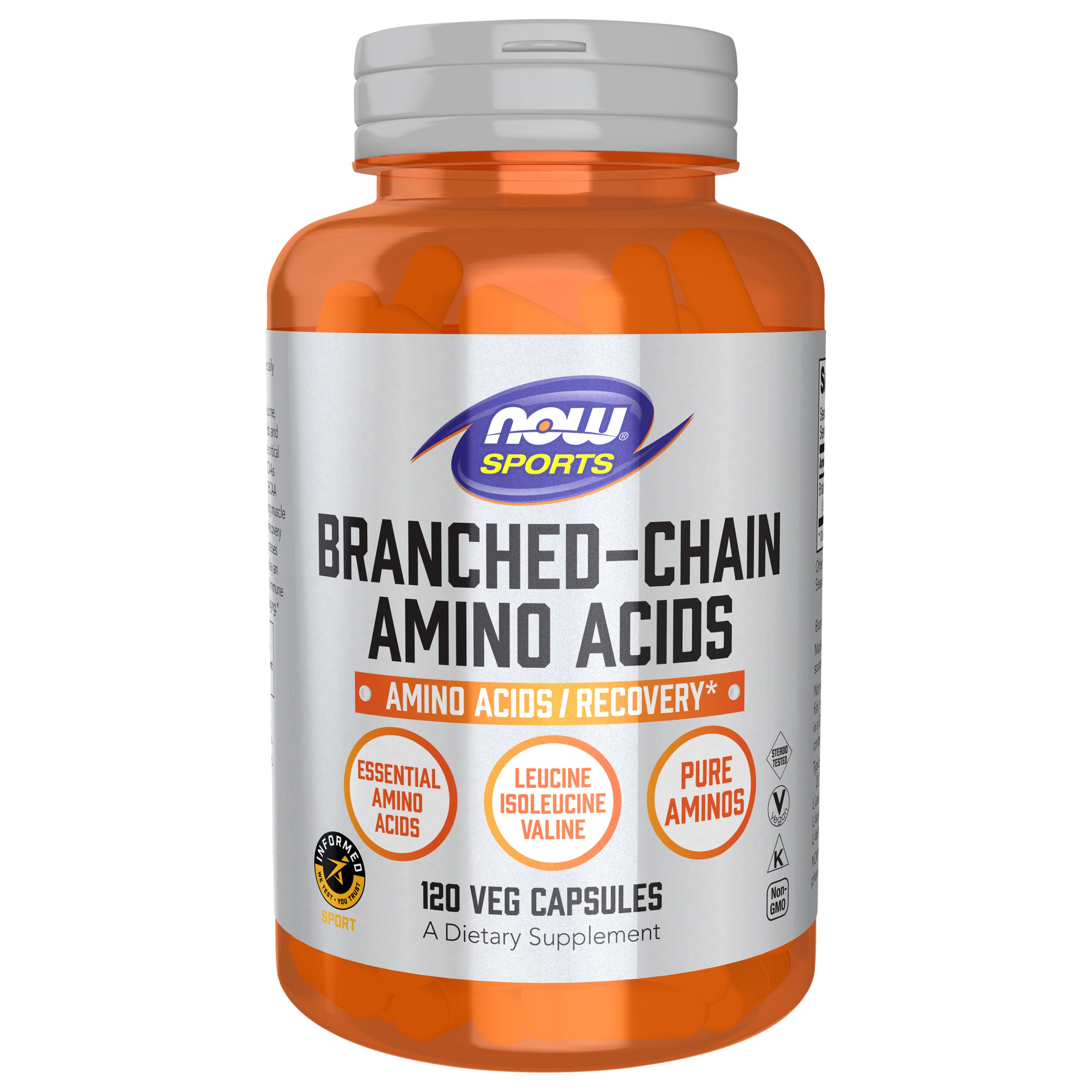 NOW Sports BranchedChain Amino Acids Veg Capsules Shop Diet
