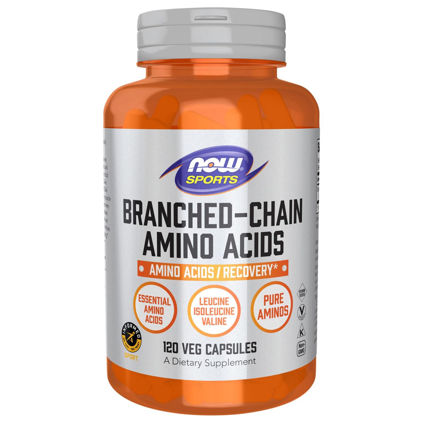 NOW Sports BranchedChain Amino Acids Veg Capsules Shop Diet