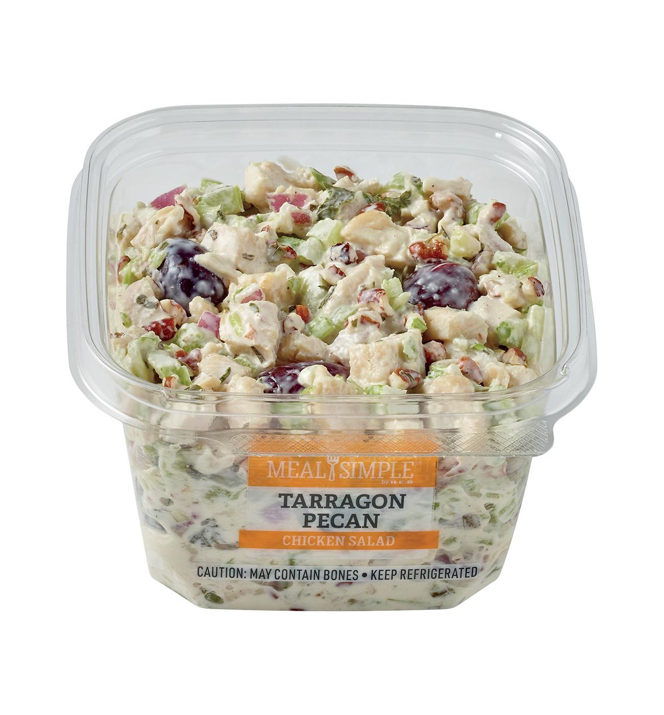 Meal Simple by H-E-B Tarragon Pecan Chicken Salad; image 1 of 2