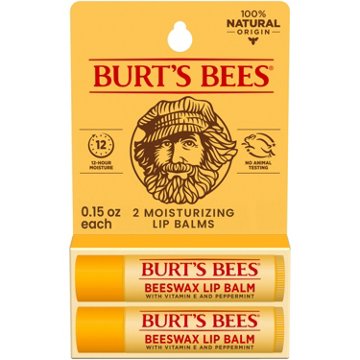 Burt's Bees Moisturizing Lip Balm Pack - Beeswax