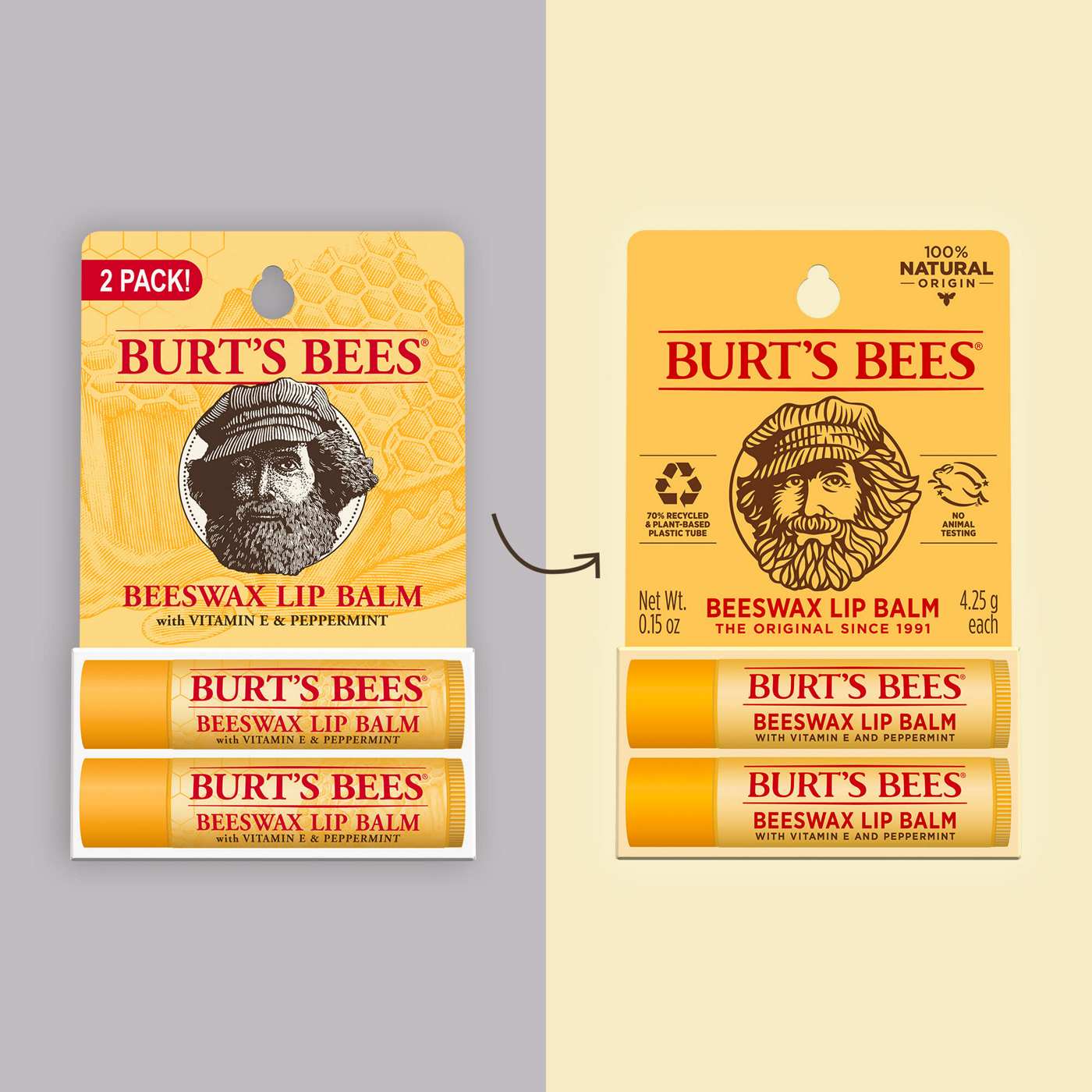 Burt's Bees 100% Natural Moisturizing Lip Balm - Original Beeswax; image 7 of 12