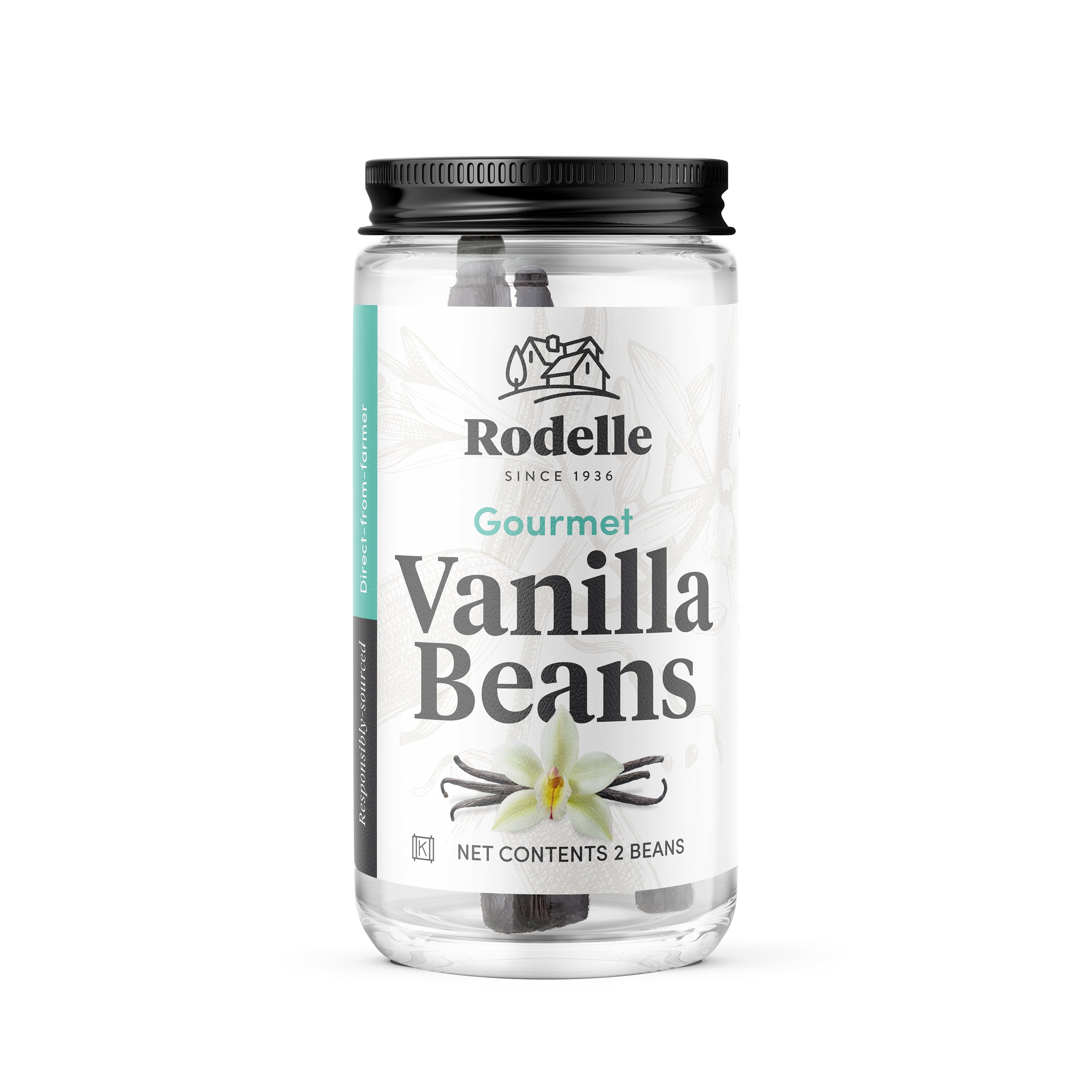 Rodelle Gourmet Vanilla Beans Shop Herbs & Spices at HEB