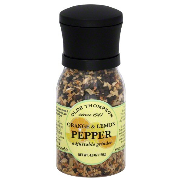 Olde Thompson Orange & Lemon Pepper Grinder - Shop Spice mixes at H-E-B