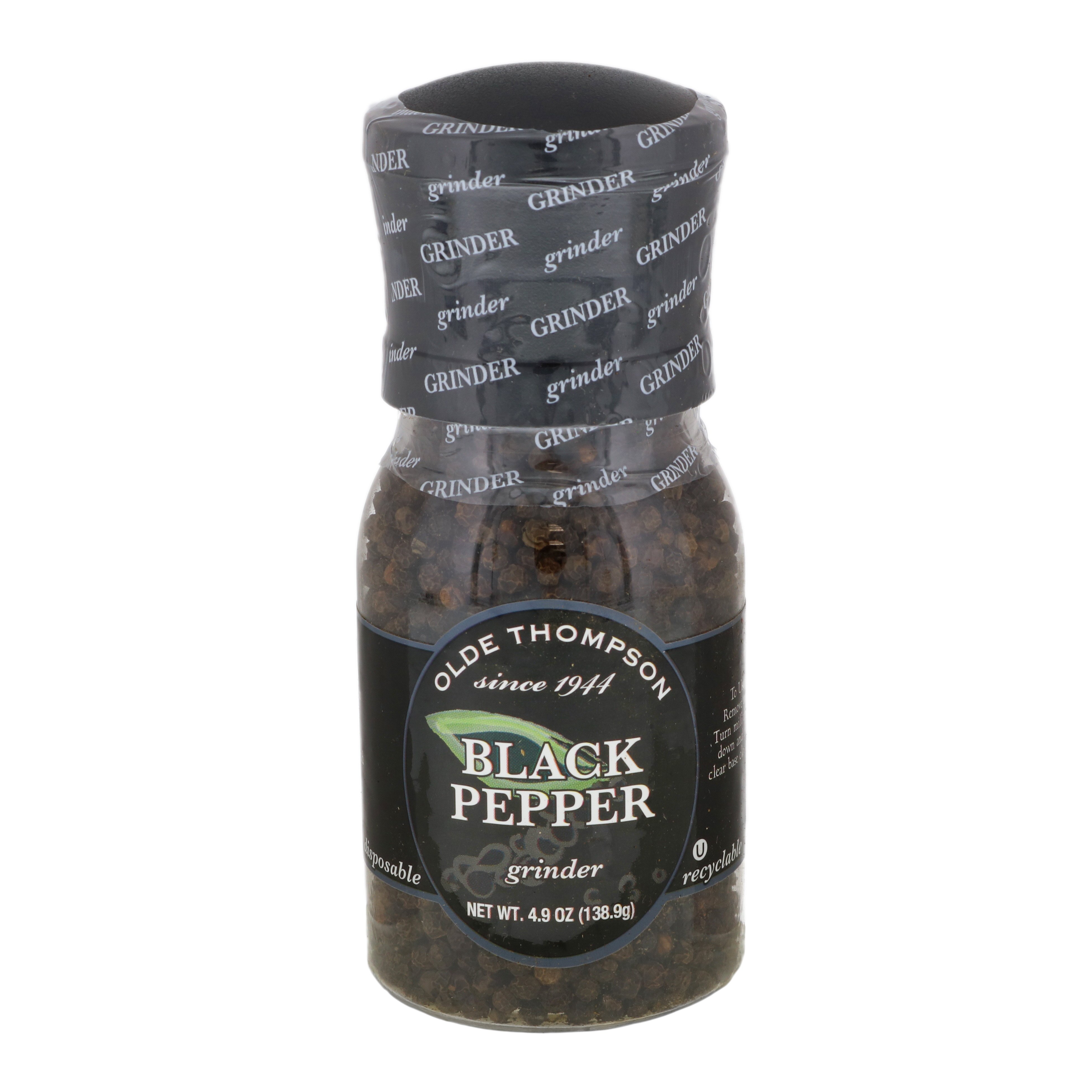 Olde Thompson Black Pepper Grinder Shop Herbs & Spices at HEB